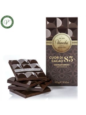 Venchi Bar 85% Dark chocolate bar 100g