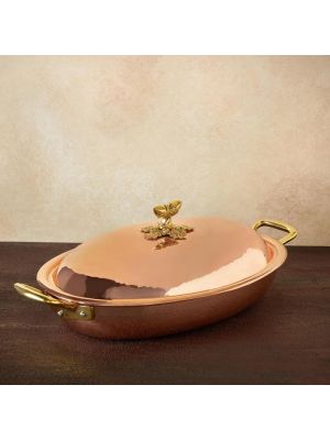 Ruffoni Historia Decor Oval Dish W/Lid 