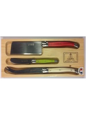 Laguiole 3 Pce Cheese Set VICT MIX STDF ECO
