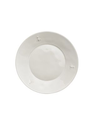 LR French Bee Ceramic Dessert Plate 4Pack ECRU 21cm NEW