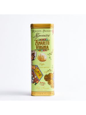 Virginia Amaretti Green spaghetti gift tin 200g 21-22