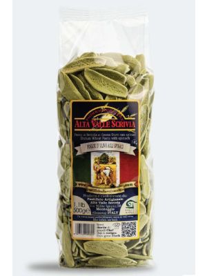 Pasta Alta Vale Scrivia Foglie d'Ulivo Verdi 500g Bag