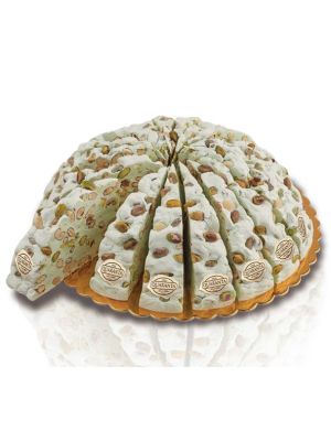 Quaranta Nougat Cake Small Pistachio 110g Wrapped