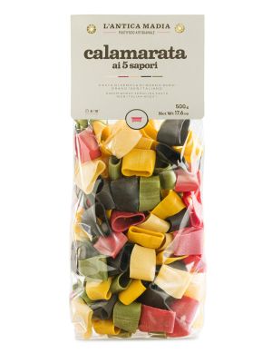Pasta Antica Madia Calamarata 5 colour  500 g