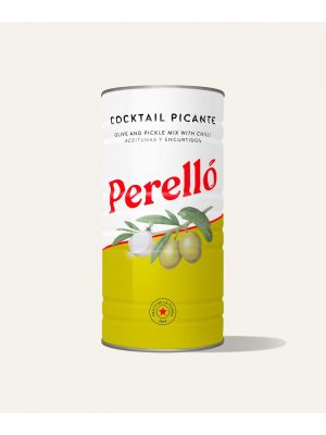 Perello Olives Cocktail Mix pickles chilli 700g Tin Lrg