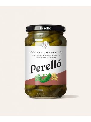 Perello Pickled Cocktail Gerkins 190g Jar
