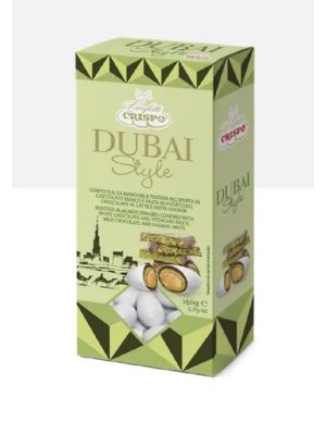 Crispo Dubai Style Choc Almonds Pistacchio Kadayif 150g Gbox