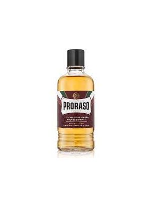 PRORASO BARBERS AfterShave Nourish RED Sandalwood XXL400mlDG