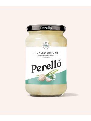 Perello Pickled Baby Onions 190g Jar NEW