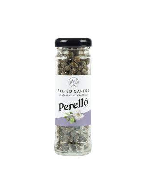 Perello Capers in Salt 75 g Jar NEW