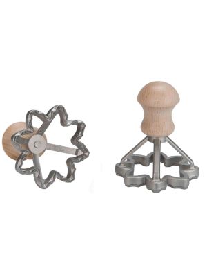 Eppic stamp sunflower 72x72 mm alum. beechwood