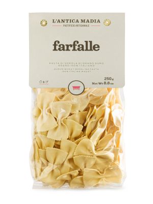 Pasta Antica Madia Farfalle Classico White 250 g NEW