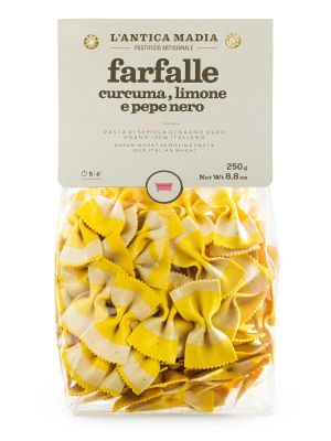 Pasta Antica Madia Farfalle Lemon Blackpepper Tumeric 250 g