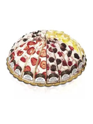 Quaranta Italian Nougat Cake Small FruitAssort 110g Wrap 20pcs