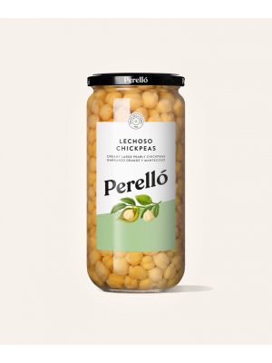 Perello Chickpeas Lechoso 700g Jar XL large soft