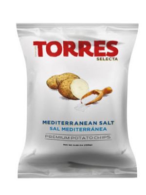 Torres Selecta Mediterranean Sea Salt Potato Chips 150g 