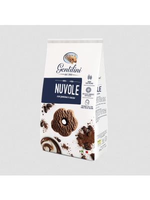 Gentilini Nuvolle cream and cocoa biscuits 330 g