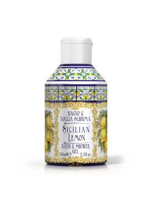Rudy Sicilian Lemon Mini Bath&Shower Gel 100ml NEW