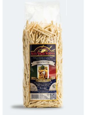 Pasta Alta Vale Scrivia Trofie 500g Bag