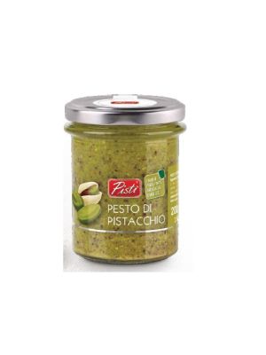 Pisti Pesto Pistachio 60% 200 g Jar SICILY ITALY