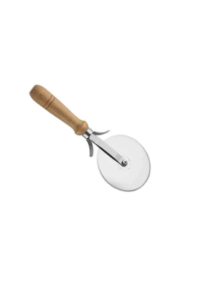 Eppic pizza cutter  s/s ø 9 cm beech wood handle