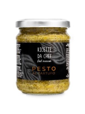 Ricette Da Chef Truffle Pesto Italian Basil 180 g Jar ITALY