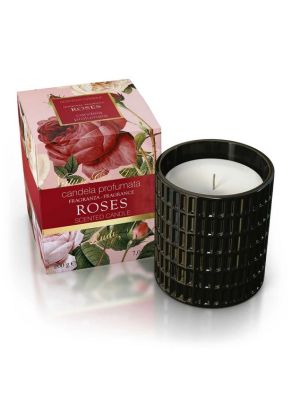 Rudy Nature Arome Roses Scented Candle Jar 200 g gift box