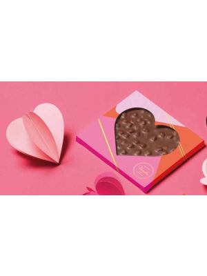 Venchi Heart Choc 300g Milk Choc Hazelnut 2025
