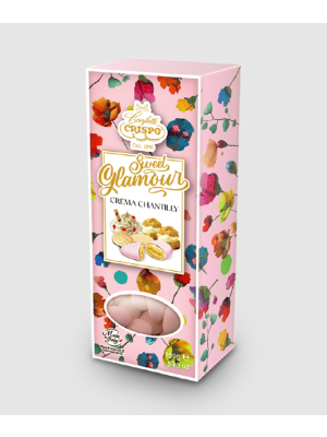 Crispo Sweet Glamour Cannolo flavor Almonds 150g Pink box