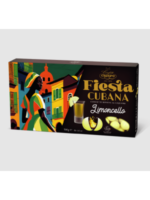 Crispo Cubana Fiesta Limoncello filled Chocs Gift Box 500 g