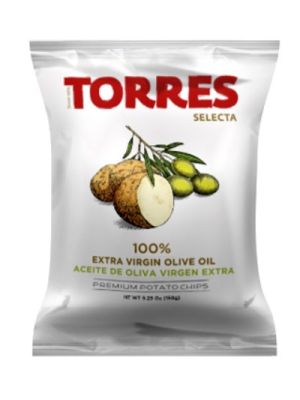 Torres Selecta ExtraVirginOliveOil Potato Chips 40g NEW SIZE