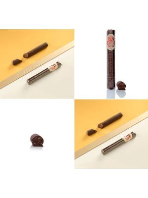 Venchi Truffle Nougatine Chocolate Cigar inside