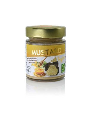 Truffle Zigante Mustard Honey Summer Black Truffles 1% 140 g