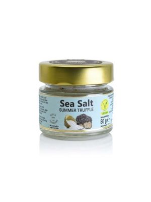 Truffle Zigante Fine Sea Salt Black Truffle 5% 80 g iodized