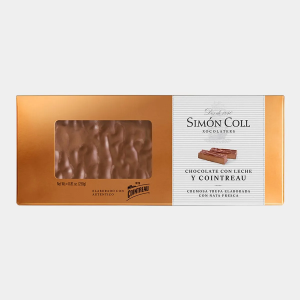 Simon Coll Turron 250g COINTREAU Milk Choc
