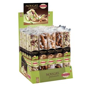 QRTA Nougat Single Bar TRAD NUTS PISTAC HAZNUT ALMND 100g