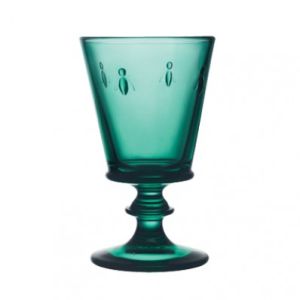 LR French Bee EMERALD Wine 14.1cm 240ml NEW18