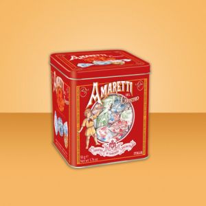 Lazzaroni Amaretti Chiostro MINICUBE TIN 50 g crunchy