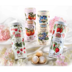 Virginia Amaretti fruit berry gift tin assort 140g 21-22