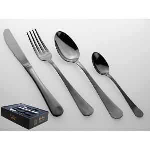 Pintinox 24 Pce Stresa Titan BLACK LuxCardBox