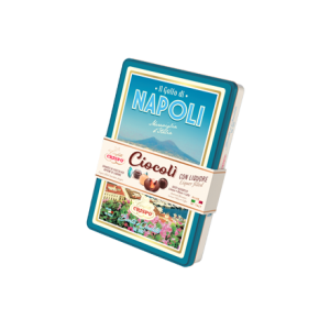 Crispo Choc Italian City Napoli Retro Gift Tin 200g