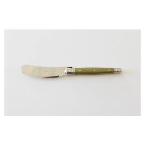 Laguiole SINGLE Spreader Olive Green +sheath NEW