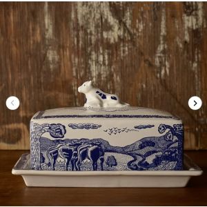 Fine Cheese CERAMICS JOHN BROADLEY CERAMICS BUTTER DISH NEW