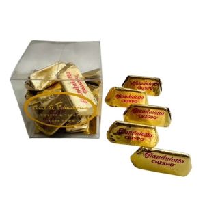 Fine & Fab Crispo Choc Milk Gianduiotti 135g Gift Cube 14pcs