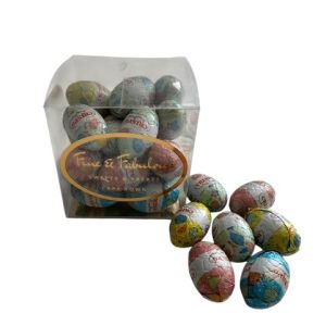 Fine & Fab Crispo Eggs Tiny CHOC HAZEL CREAM Pastels 130 g