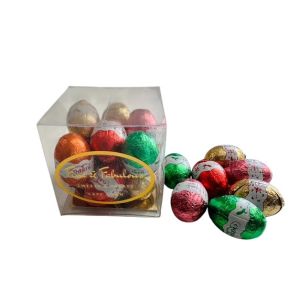 Fine & Fab Crispo Eggs CHOC HAZEL CREAM CRUNCH 130g Brights