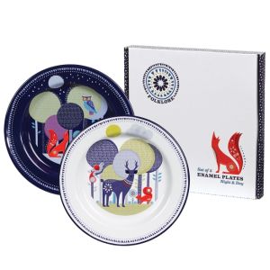 Wild and Wolf Folklore Set of 2 Plates  /24