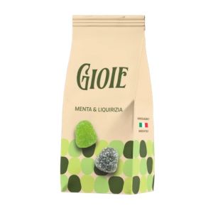LePreziose Liquorice Mint Sugared Gioie 200g Paper Bag