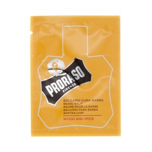PRORASO Mini WoodSpice Beard Balm yellow 3ml NEW