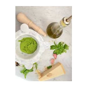 Carrara Marble Mortar & Pestle Genovese 14cm Made in Italy22